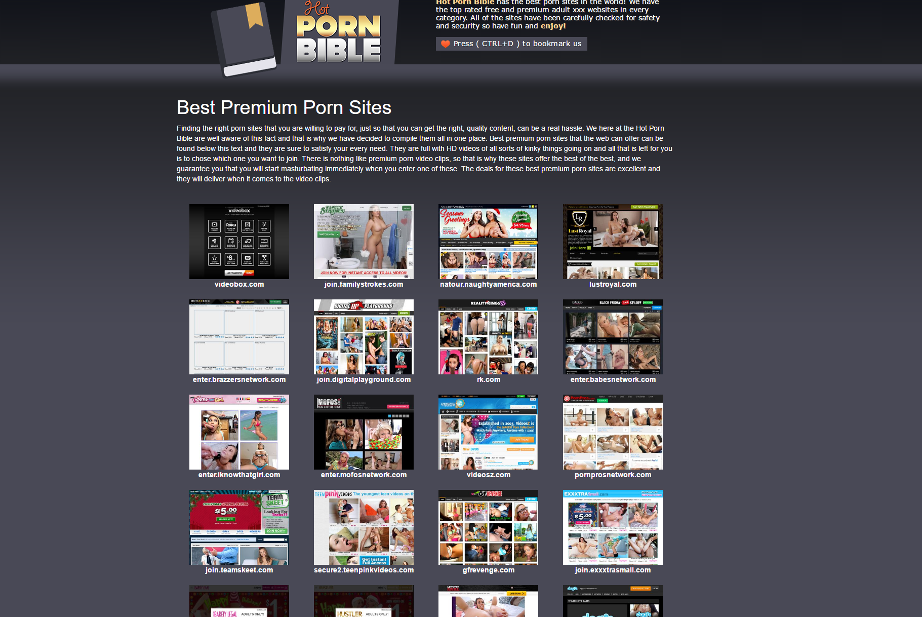 HotPornBible - HotPornBible.com - Porn Search Engines - Best Porn Menu